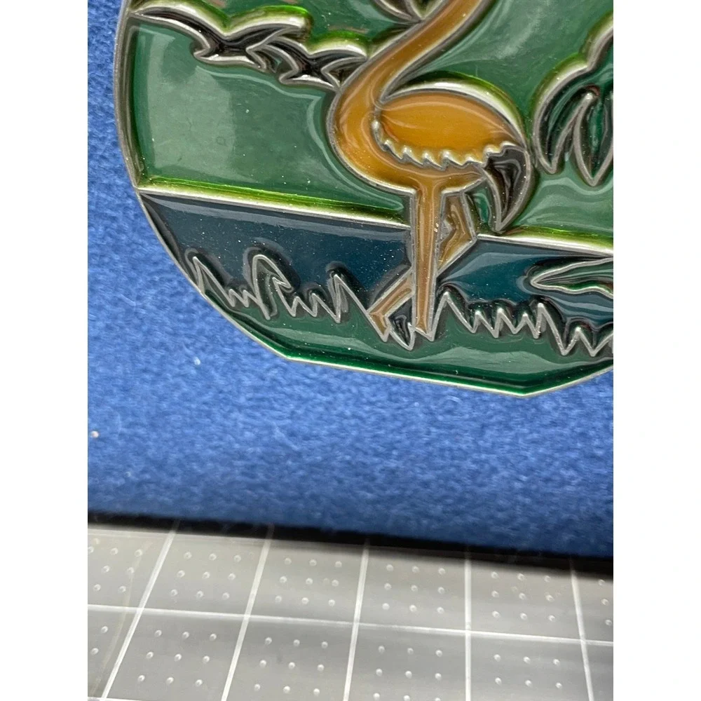 Suncatcher Flamingo Beach‎ Palm Birds Vintage